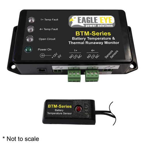 Contrôleur de batteries d'emballement thermique - BTM series - Eagle Eye Power Solutions - capteur de température