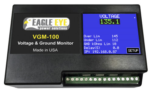Contrôleur de batteries de tension - VGM series - Eagle Eye Power Solutions - de défaut de masse