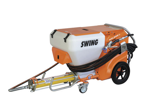 Unité de pulvérisation airless - SWING L series - Knauf PFT GmbH & Co. KG - mobile / peinture / électrique