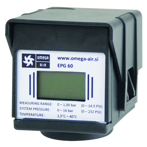Manomètre avec afficheur LCD - EPG 60 - OMEGA AIR d.o.o. Ljubljana - électronique / pour air / pour l'industrie agroalimentaire