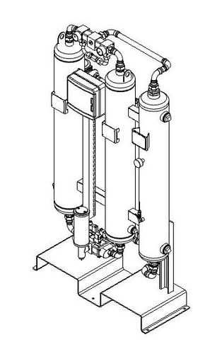 Sécheur d'air comprimé par adsorption sans chaleur - B-DRY BM Series - OMEGA AIR d.o.o. Ljubljana - mono-étagé / haute qualité
