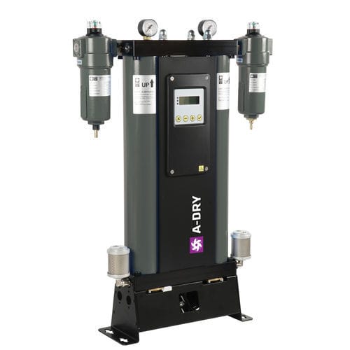 Sécheur d'air comprimé par adsorption à récupération de chaleur de compression - A-DRY series - OMEGA AIR d.o.o. Ljubljana - par adsorption sans chaleur / haute qualité