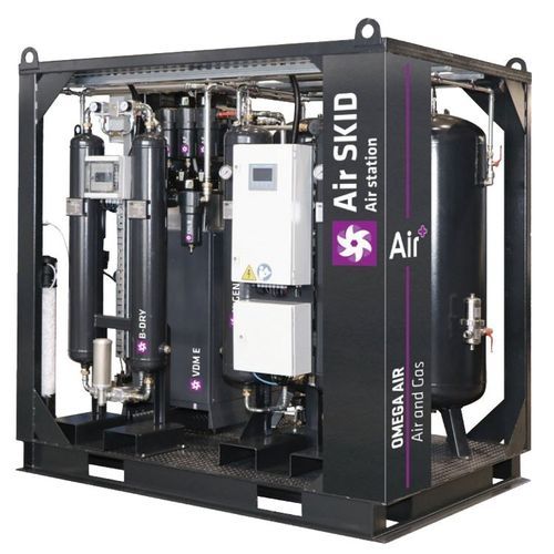 Skid de pressurisation de sécurité - OMEGA AIR d.o.o. Ljubljana - avec automate programmable