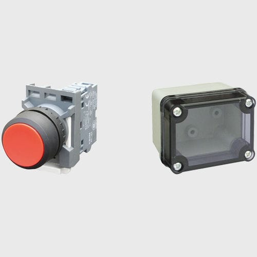 Bouton poussoir IP65 - EB2M, ED16 series - Yueqing Hean Electrical Co., Ltd. - lumineux / non lumineux / en polycarbonate