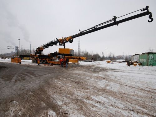 Grue montée sur camion - 3000  - Effer S.p.a - télescopique / pour applications lourdes / de levage
