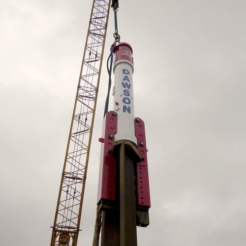 Marteau de battage hydraulique - HPH2500 - DAWSON CONSTRUCTION PLANT LIMITED