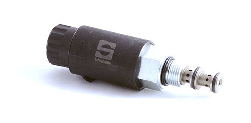 Vanne coulissante - Magnetbau-Schramme GmbH & Co. KG - de régulation de pression / pour huile / 3 voies