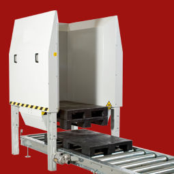 Magasin à palettes automatique - Paletten Magazin Inline - Humboldt Verpackungstechnik GmbH