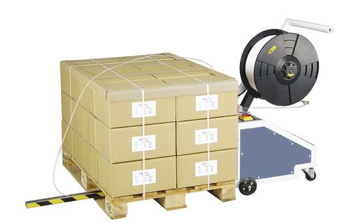 Cercleuse semi-automatique - 747 x 696 x 1002 mm | HU-300 - Humboldt Verpackungstechnik GmbH - de palettes / verticale