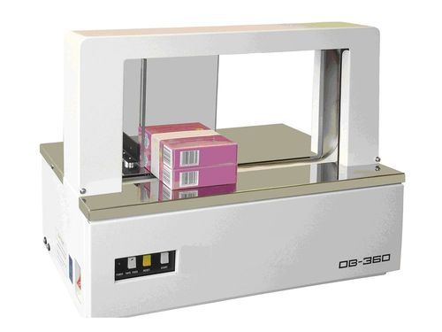 Enrubaneuse ruban adhésif - 30 p/min, 570 x 282 x 488 mm | OB-360 - Humboldt Verpackungstechnik GmbH - papier gommé