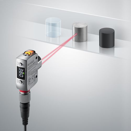 Capteur de déplacement laser CMOS - LR-Z series - Keyence - linéaire / sans contact / de métal