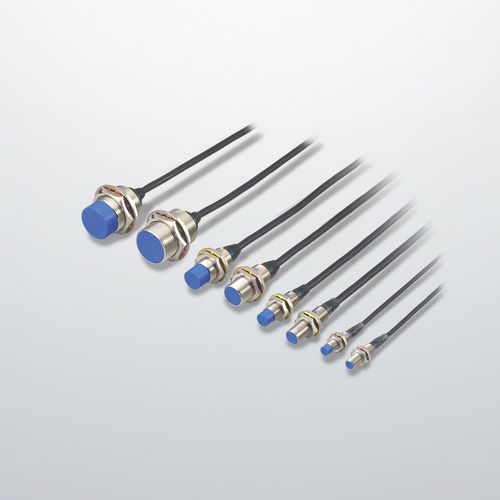 Capteur de proximité inductif - EV series - Keyence - cylindrique / à sortie amplifiée / 2 fils