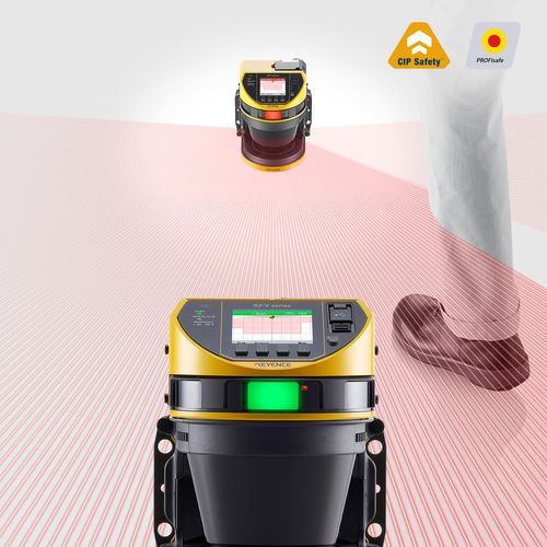 Scanner 3 axes - SZ-V series - Keyence - pour détection / par triangulation de lignes laser / de corps humain