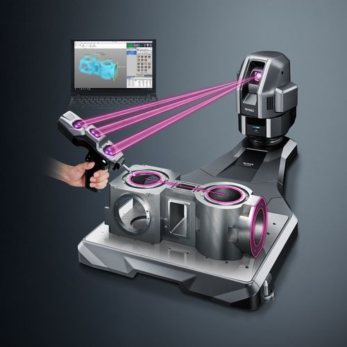 Machine de mesure tridimensionnelle contrôlée par ordinateur - XM-5000 series - Keyence - portable / optique / automatisée
