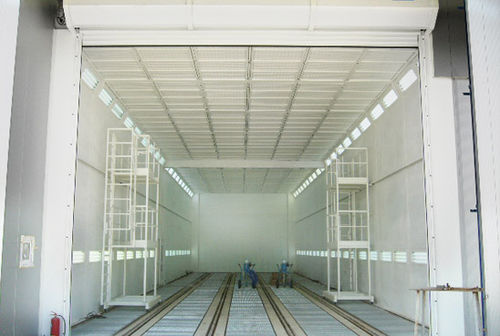 Cabine de peinture à circuit fermé - SciTeeX - pour véhicules / à filtre / avec séchage