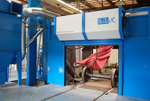 Cabine de sablage robotisée - SciTeeX - à pression