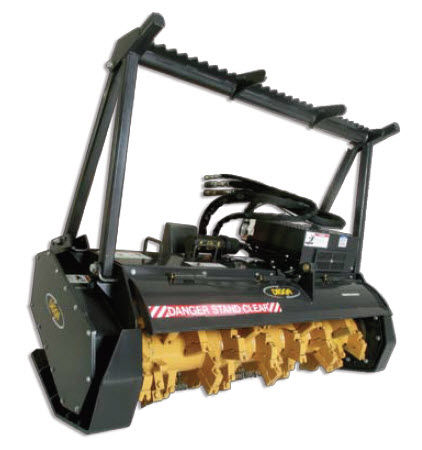 Broyeur à axe horizontal forestier - 114 - 227 lpm, 1 850 mm | MM series - DIGGA