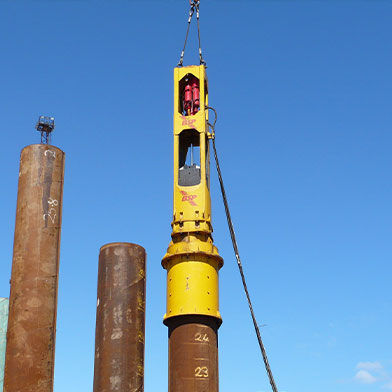 Marteau de battage hydraulique - CG series - BSP International Foundations Limited