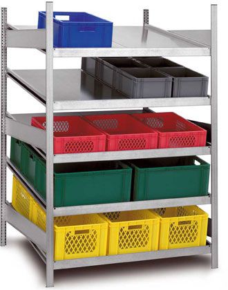 Rayonnage pour entrepôt de stockage - max. 1 000 kg | ORION PLUS - Hofe Regalsysteme - superposable / pour charges moyennes