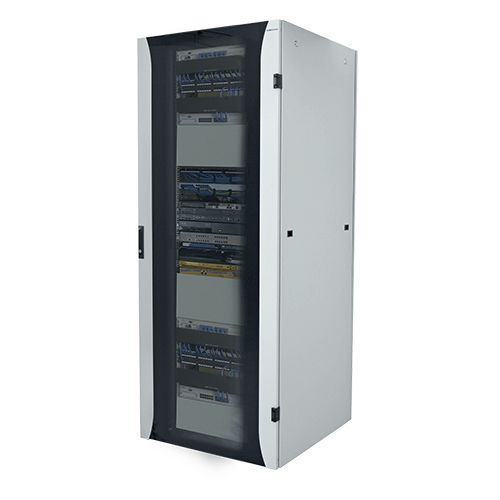 Armoire de protection - CPN-X series - Alto Parana s.a. - au sol / à portes vitrées / 19"