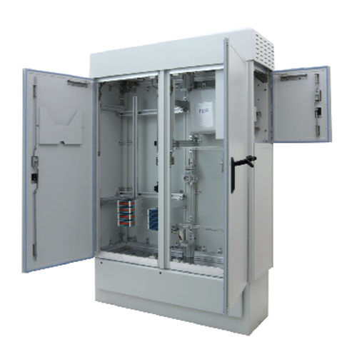 Armoire d'extérieur - Inorax-09 - Alto Parana s.a. - au sol / à porte / en aluminium