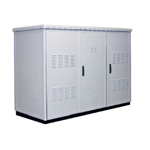 Armoire d'extérieur - Inorax-10 - Alto Parana s.a. - au sol / multiporte / en aluminium
