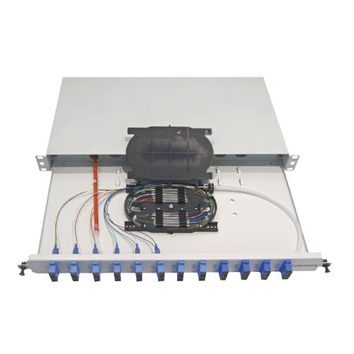 Panneau de brassage de fibre optique - CAN-FPP-600 - Alto Parana s.a. - 19" / 1U