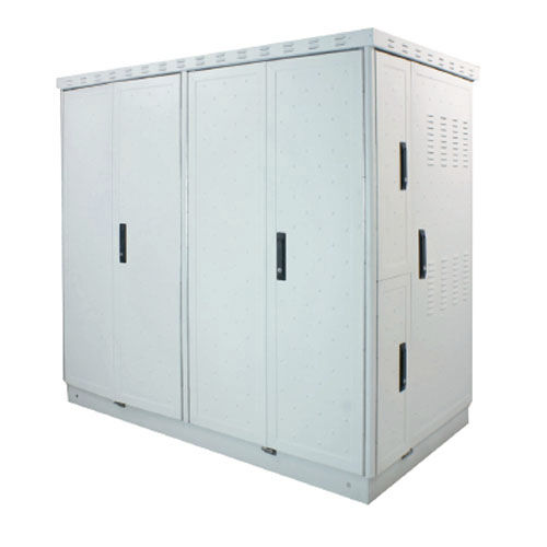 Armoire au sol - Inorax-11 - Alto Parana s.a. - à porte / 19" / en aluminium
