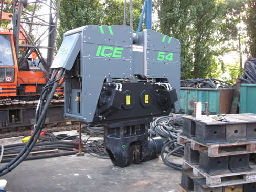 Enfonce-pieux hydraulique - 55NF - International Construction Equipment BV