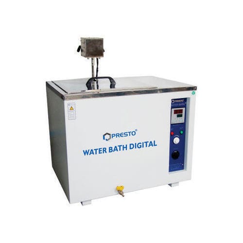 Bain-marie à circulation de fluides - PWBD 0136 - Presto Stantest Pvt. Ltd. - de laboratoire / chauffé / avec affichage numérique