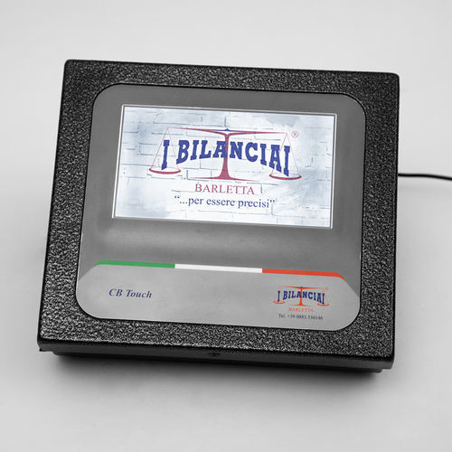 Indicateur de pesage numérique - CBTouch  - I Bilanciai Srl - avec écran tactile / à cadran / benchtop