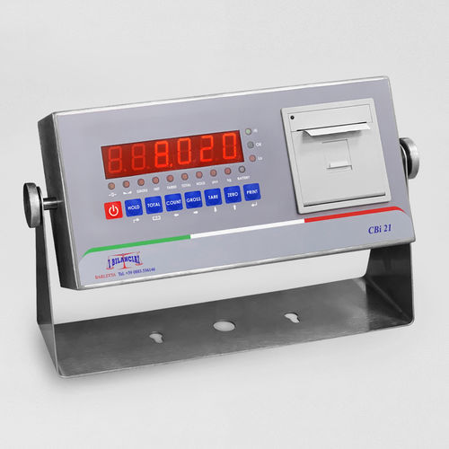Indicateur de pesage affichage LCD - CBi21 - I Bilanciai Srl - à cadran / benchtop / mural