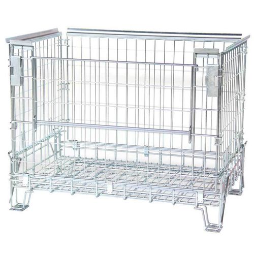 Caisse-palette grillagée - PCMK120810 EMAK - Arcawa GmbH - de stockage / pliable / gerbable