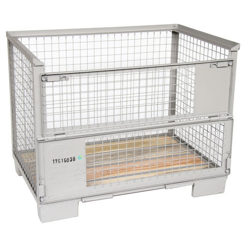 Caisse-palette grillagée - ASCH.AG100 - Arcawa GmbH - de stockage / pliable / pour forte charge