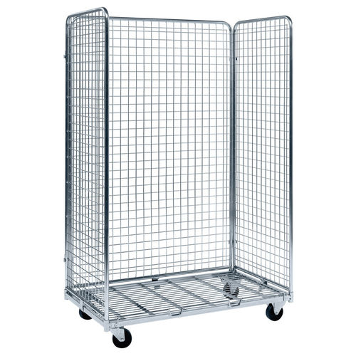 Roll-conteneur multiusage -  MR110718-3S50 - Arcawa GmbH - à étagères / 3 panneaux / grille