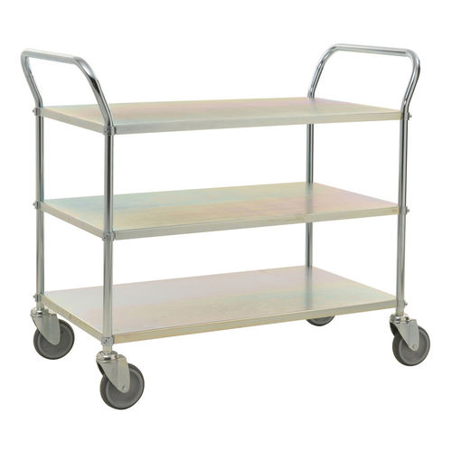 Chariot de stockage - AKM 4148-EB - Arcawa GmbH - en métal / 3 niveaux / polyvalent