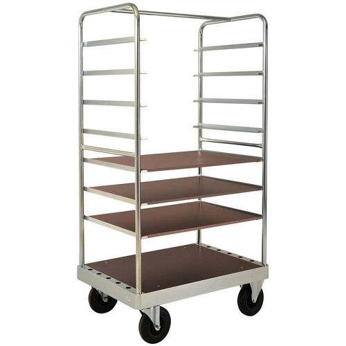 Roll-conteneur multiusage -  AKM138-2B - Arcawa GmbH - à étagères / en métal / 2 panneaux