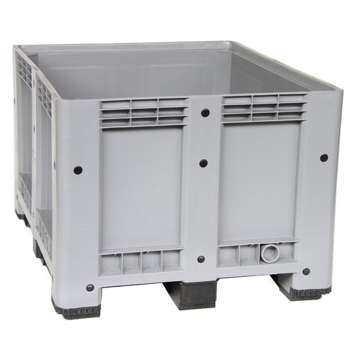 Caisse-palette en HDPE - 1091C.300.554 - Arcawa GmbH - pour produits en vrac / gerbable sur couvercle / pour forte charge