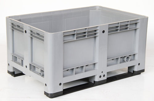 Caisse-palette en HDPE - 1090C.200.554 - Arcawa GmbH - pour produits en vrac / pour applications alimentaires / gerbable sur couvercle