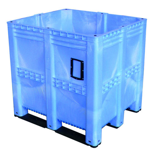 Caisse-palette en HDPE - BigPalox-3K geschlossen - Arcawa GmbH - pour applications alimentaires / agricole / gerbable sur couvercle