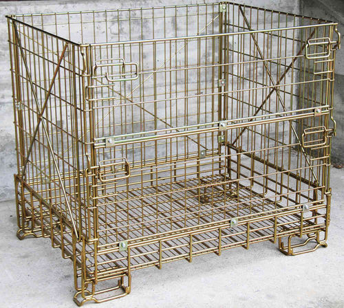 Caisse-palette grillagée - PCMK 110910 - Arcawa GmbH - de stockage / de transport / pliable