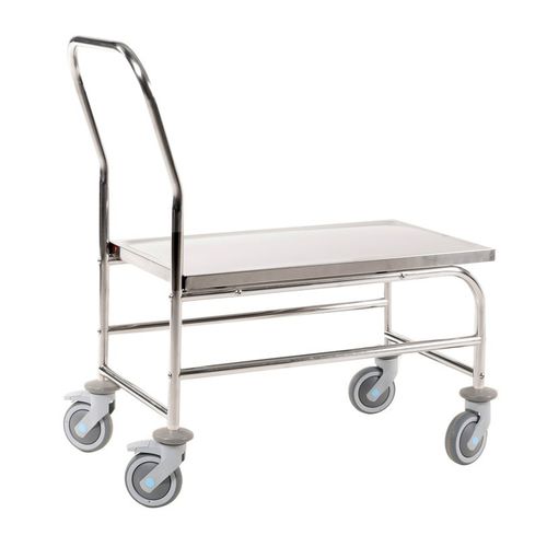 Chariot de transport - AKM 60363-S - Arcawa GmbH - en acier inoxydable / à plate-forme / pour charges lourdes