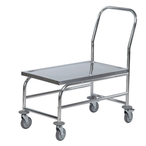 Chariot de transport - AKM 60363 - Arcawa GmbH - en acier inoxydable / à plate-forme / polyvalent