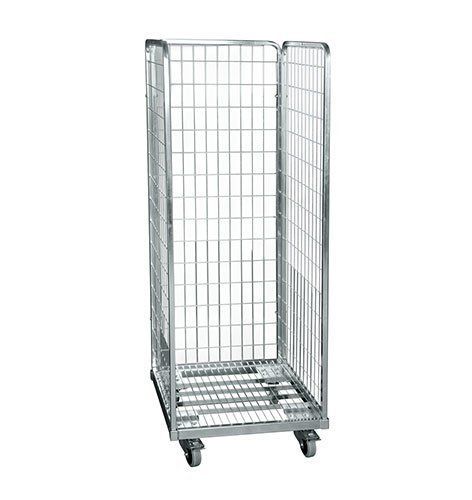 Roll-conteneur en maille métallique - MRE 0406-3S-50 - Arcawa GmbH - multiusage