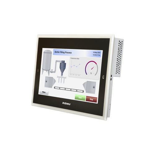 IHM robuste - FP6101CN-M - Renu Electronics GmbH - à technologie capacitive projetée / encastrable / 1024 x 600