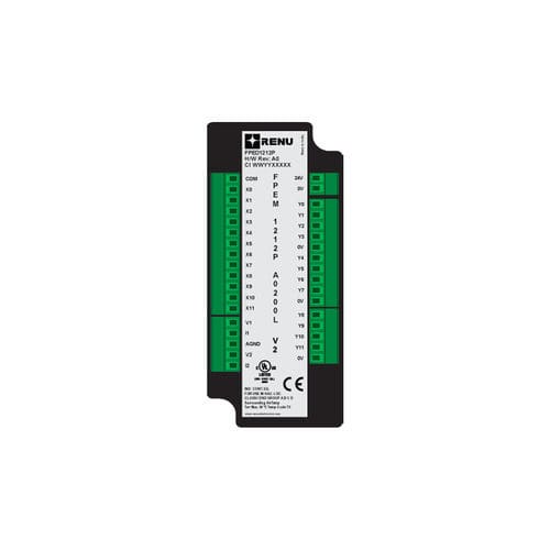 Module E/S numérique - FPEM-1212P-A0200L-V2 - Renu Electronics GmbH - RS-485 / à 2 entrées analogiques / 12 entrées numériques