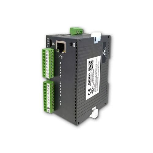 Automate programmable sur rail DIN - FL055-0808N-V2 - Renu Electronics GmbH - micro / entrées analogiques / à entrées numériques