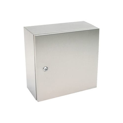 Armoire murale - ZPAS - à porte / en acier inoxydable / pour câble rond
