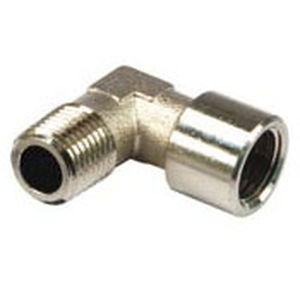 Raccord hydraulique - 311.02 series - Aircomp by Stampotecnica - pneumatique / fileté / coudé à 90°