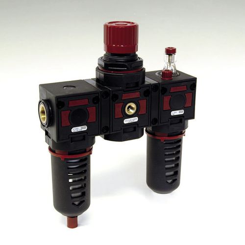 Filtre régulateur lubrificateur à air - 50 series - Aircomp by Stampotecnica - sous pression